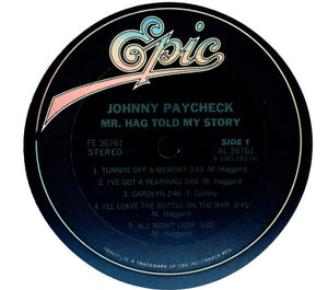Johnny Paycheck - Mr. Hag Told My Story - 1981