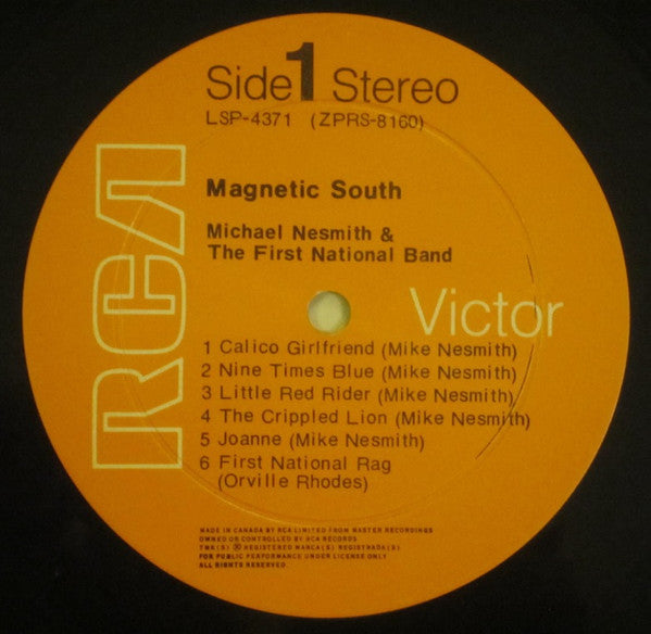 Michael Nesmith & The First National Band - Magnetic South - 1970