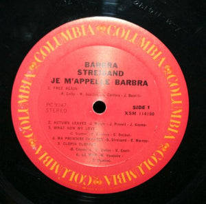 Barbra Streisand - Je M'appelle Barbra -