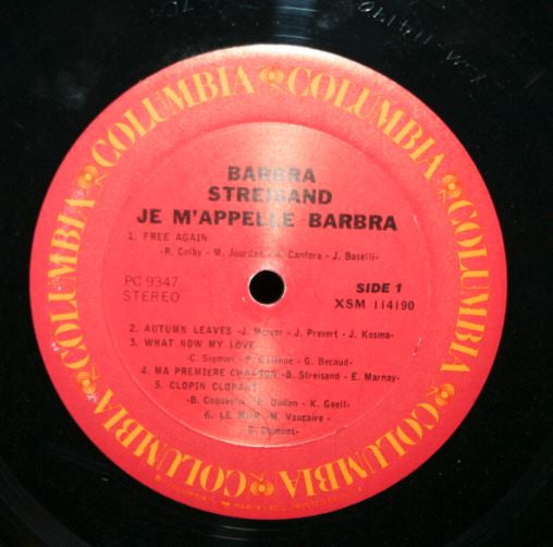 Barbra Streisand - Je M'appelle Barbra -