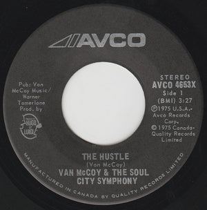 Van McCoy & The Soul City Symphony - The Hustle Vinyl Record