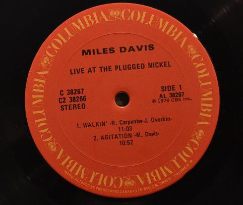 Miles Davis - Live At The Plugged Nickel