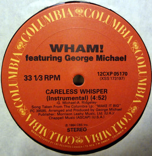 Wham! Featuring George Michael - Careless Whisper - 1985