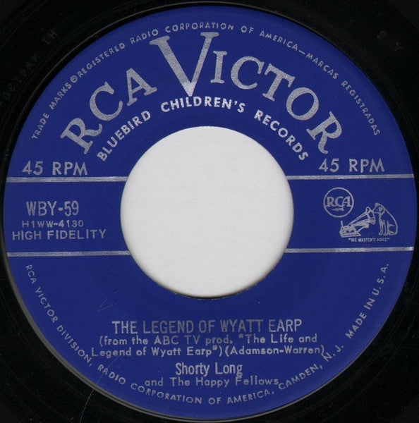 Shorty Long (3) - The Legend Of Wyatt Earp / Jesse James