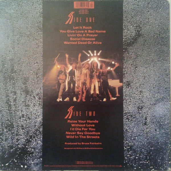 Bon Jovi - Slippery When Wet - 1986