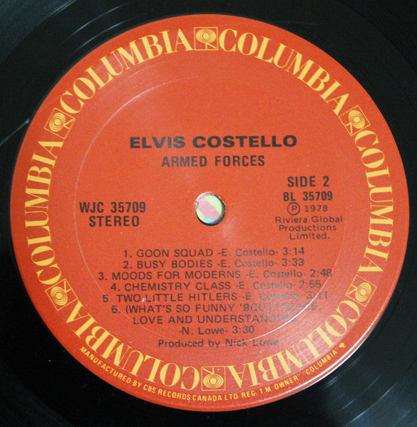 Elvis Costello & The Attractions - Armed Forces -