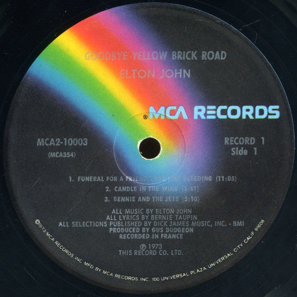 Elton John - Goodbye Yellow Brick Road