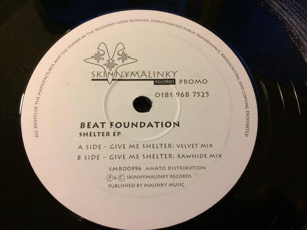 Beat Foundation - Shelter EP - 1996