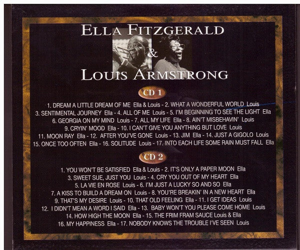 Ella Fitzgerald, Louis Armstrong - Ella & Louis The Love Songs (CD) - 2001