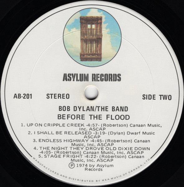 Bob Dylan / Band, The - Before The Flood - 1974