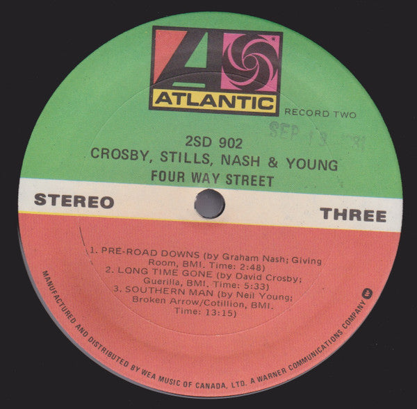 Crosby, Stills, Nash & Young - 4 Way Street -