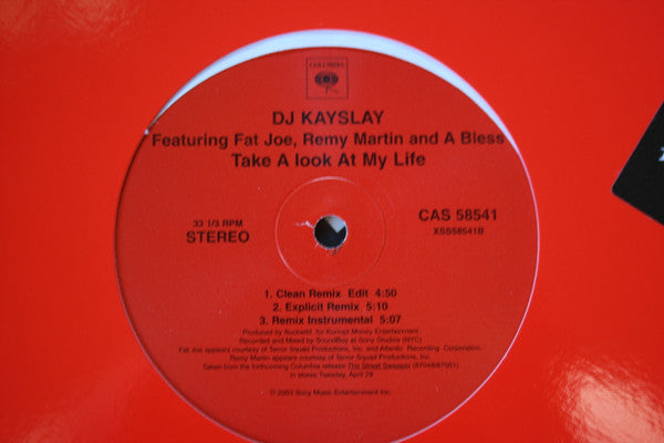 DJ Kay Slay - Too Much For Me / Take A Look At My Life (Remix)