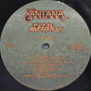 Santana - Beyond Appearances - 1985