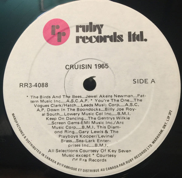 Various - Cruisin' 1965