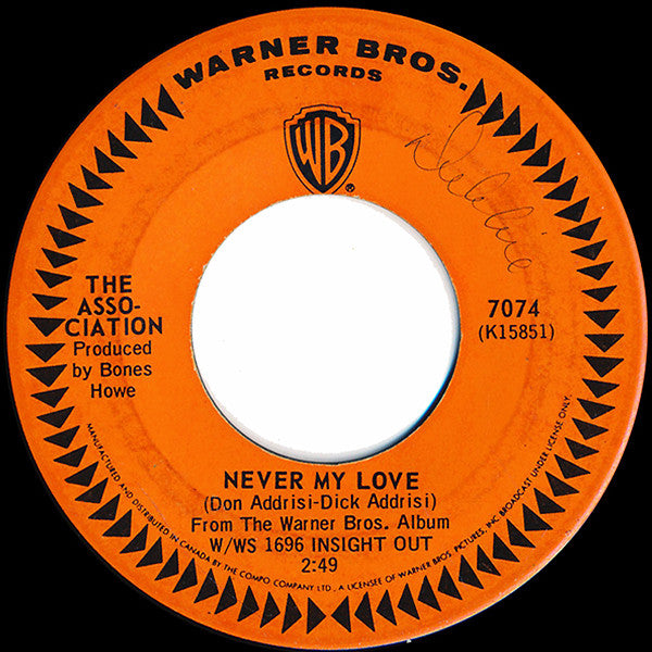 Association (2), The - Never My Love - 1967