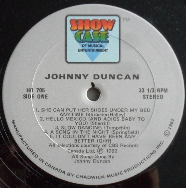 Johnny Duncan - His Original Hits - 1982
