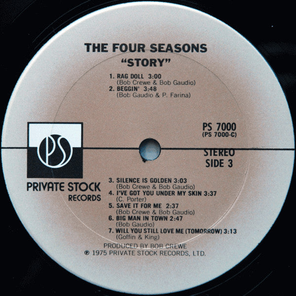 Four Seasons, The - The Four Seasons Story - 1975