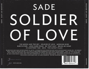 Sade - Soldier Of Love (CD) - 2010