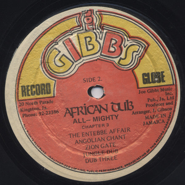 Joe Gibbs & The Professionals - African Dub All-Mighty - Chapter 3 - 1977
