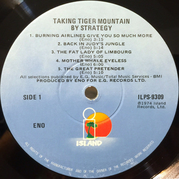 Brian Eno - Taking Tiger Mountain (By Strategy) -