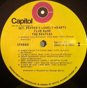 Beatles, The - Sgt. Pepper's Lonely Hearts Club Band - 1969