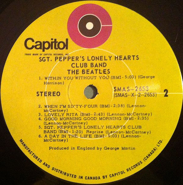 Beatles, The - Sgt. Pepper's Lonely Hearts Club Band - 1969