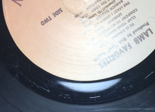 Lamb - Lamb Favorites - 1980