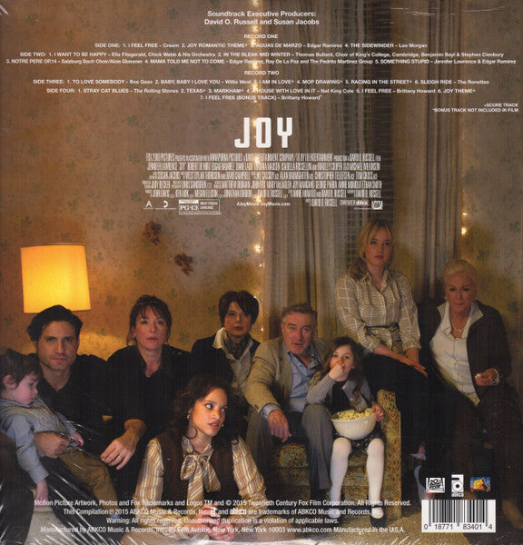 Various - Joy (Music From The Motion Picture) - 2016