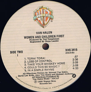 Van Halen - Women And Children First