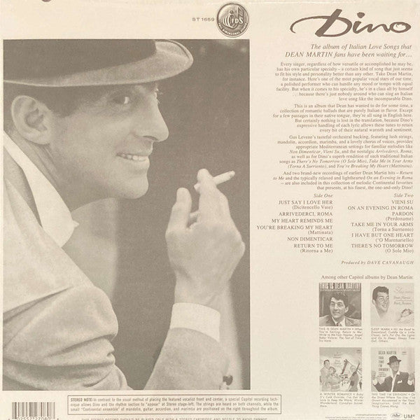 Dean Martin - Dino: Italian Love Songs