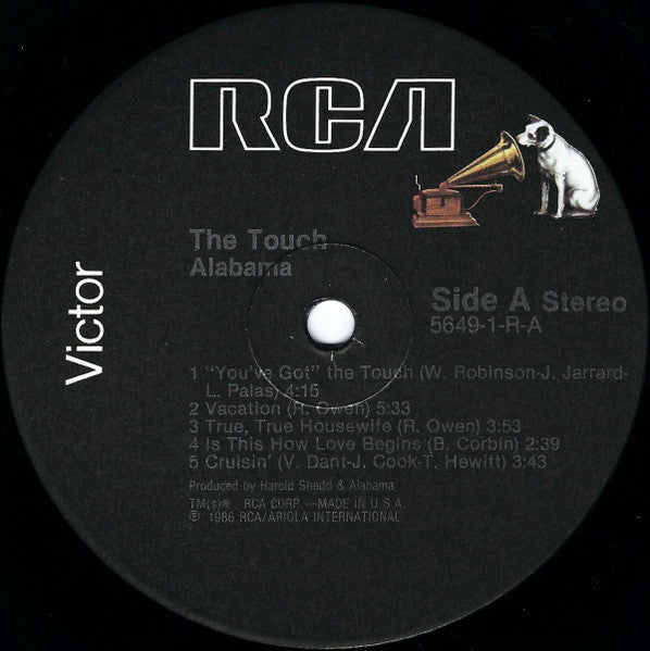 Alabama - The Touch - 1986