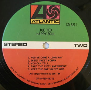 Joe Tex - Happy Soul - 1969