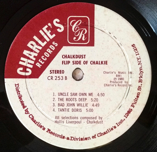 Chalkdust - The Flip Side Of Chalkie - 1980