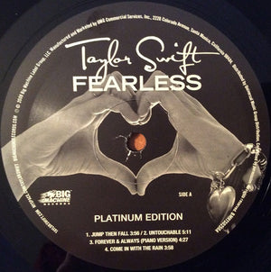 Taylor Swift - Fearless (Platinum Edition) Vinyl Record