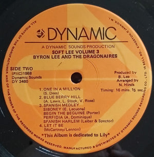 Byron Lee And The Dragonaires - Soft Lee Vol. 3