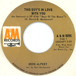 Herb Alpert - This Guy's In Love With You Vinyl Record