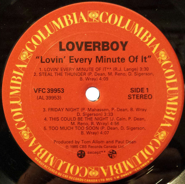 Loverboy - Lovin' Every Minute Of It