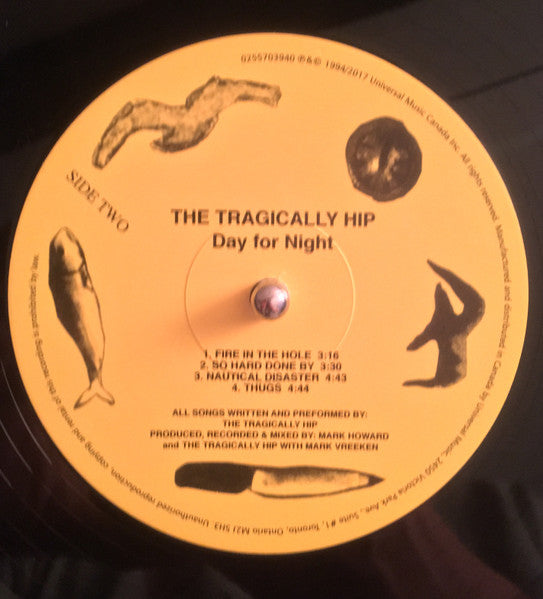 Tragically Hip Day for Night 2024 Vinyl Record