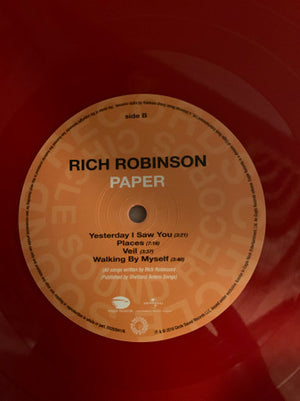 Rich Robinson - Paper