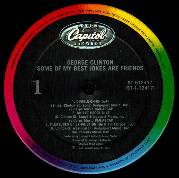 George Clinton - Some Of My Best Jokes Are Friends