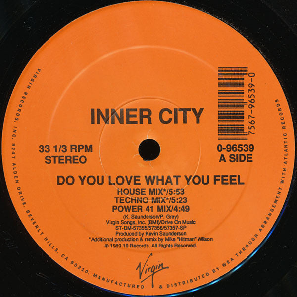 Inner City - Do You Love What You Feel - 1989