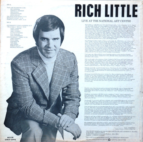 Rich Little - Rich Little In Concert