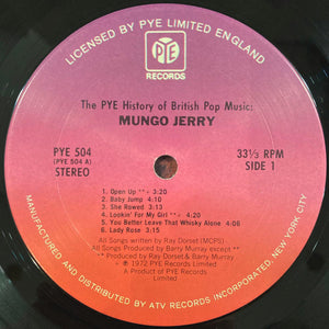 Mungo Jerry - Mungo Jerry