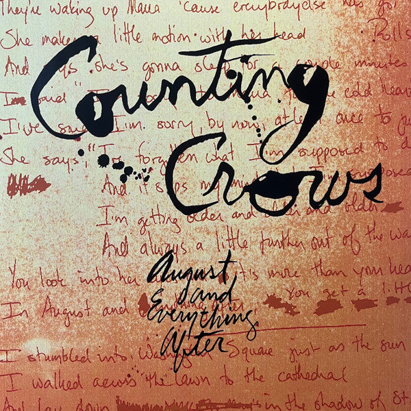 Counting Crows - August And Everything After - 2017