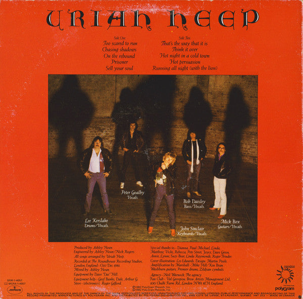 Uriah Heep - Abominog - 1982