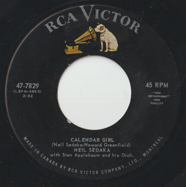 Neil Sedaka - Calendar Girl 