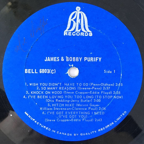 James & Bobby Purify - James & Bobby Purify 