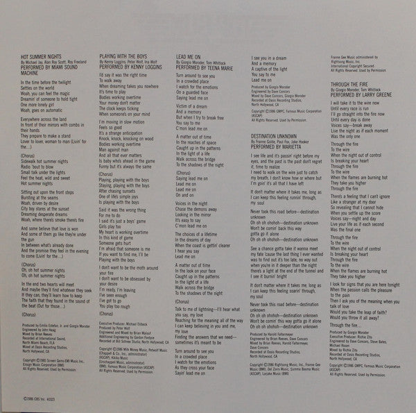 Various - Top Gun Original Motion Picture Soundtrack - 1986