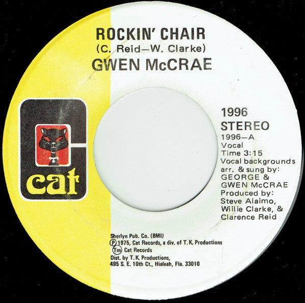 Gwen McCrae - Rockin' Chair / It Keeps On Raining