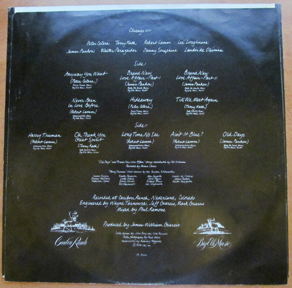 Chicago - Chicago VIII - 1975